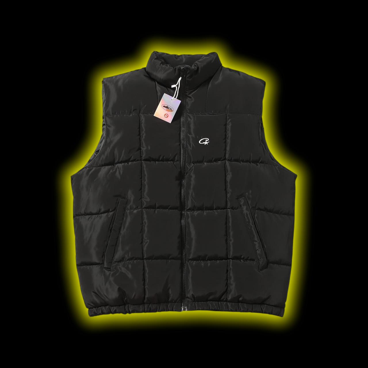 Corteiz Puffer Vest Black