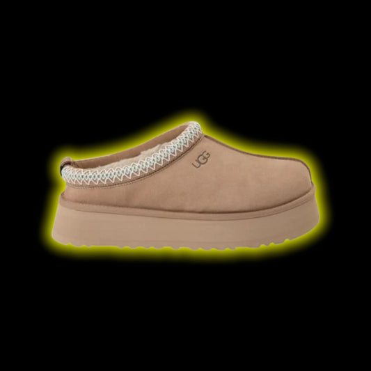 UGG Tazman Slippers "Contrast Stitch" White