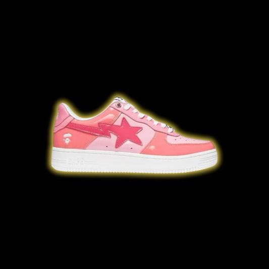 BAPE Bapesta Low M1 'Camo Combo - Pink'